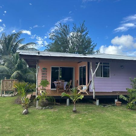Bungalow Chez Josi, Bord De Mer Prive Tevaitoa エクステリア 写真
