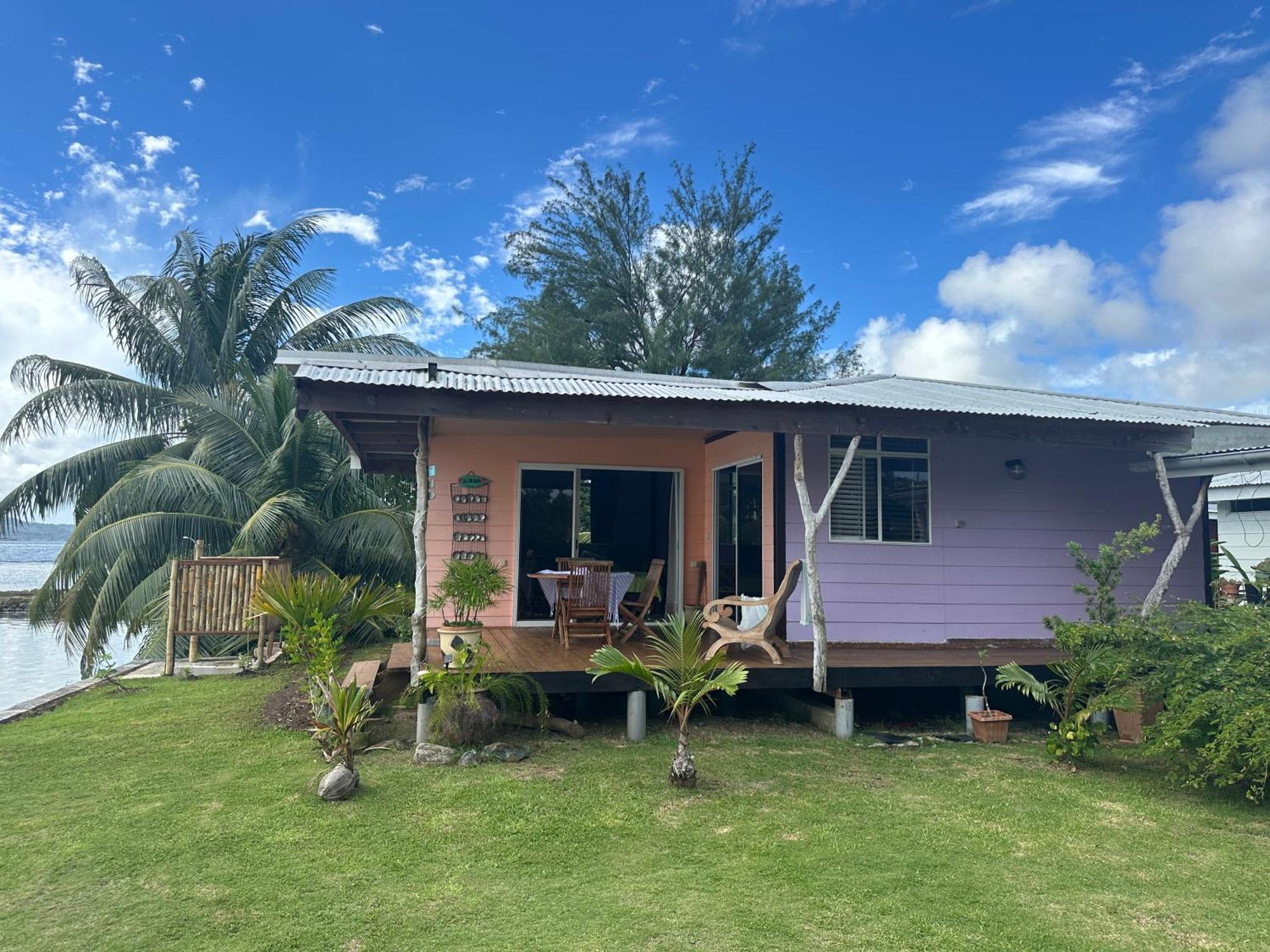 Bungalow Chez Josi, Bord De Mer Prive Tevaitoa エクステリア 写真